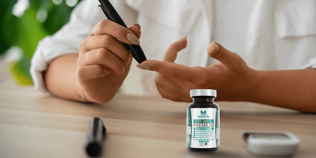 Magneziul Bisglicinat și diabetul: Cum ajută acest supliment în gestionarea glicemiei?