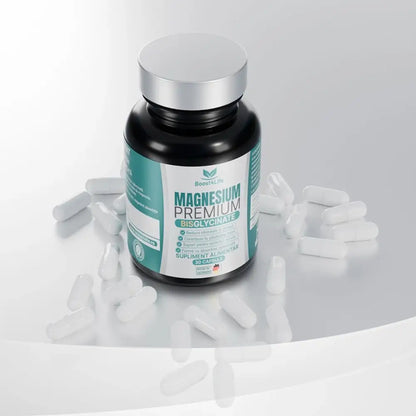 Magneziu Bisglicinat Premium, 30 capsule vegane